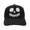 Black Light Up Spooky Face Baseball Cap by Celebrate It™